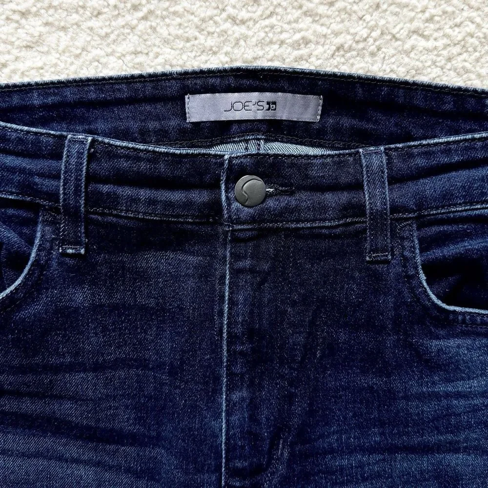 Joe's Jeans Womens Size 32 (34) The Charlie Flawless High Rise Blue Skinny Ankle